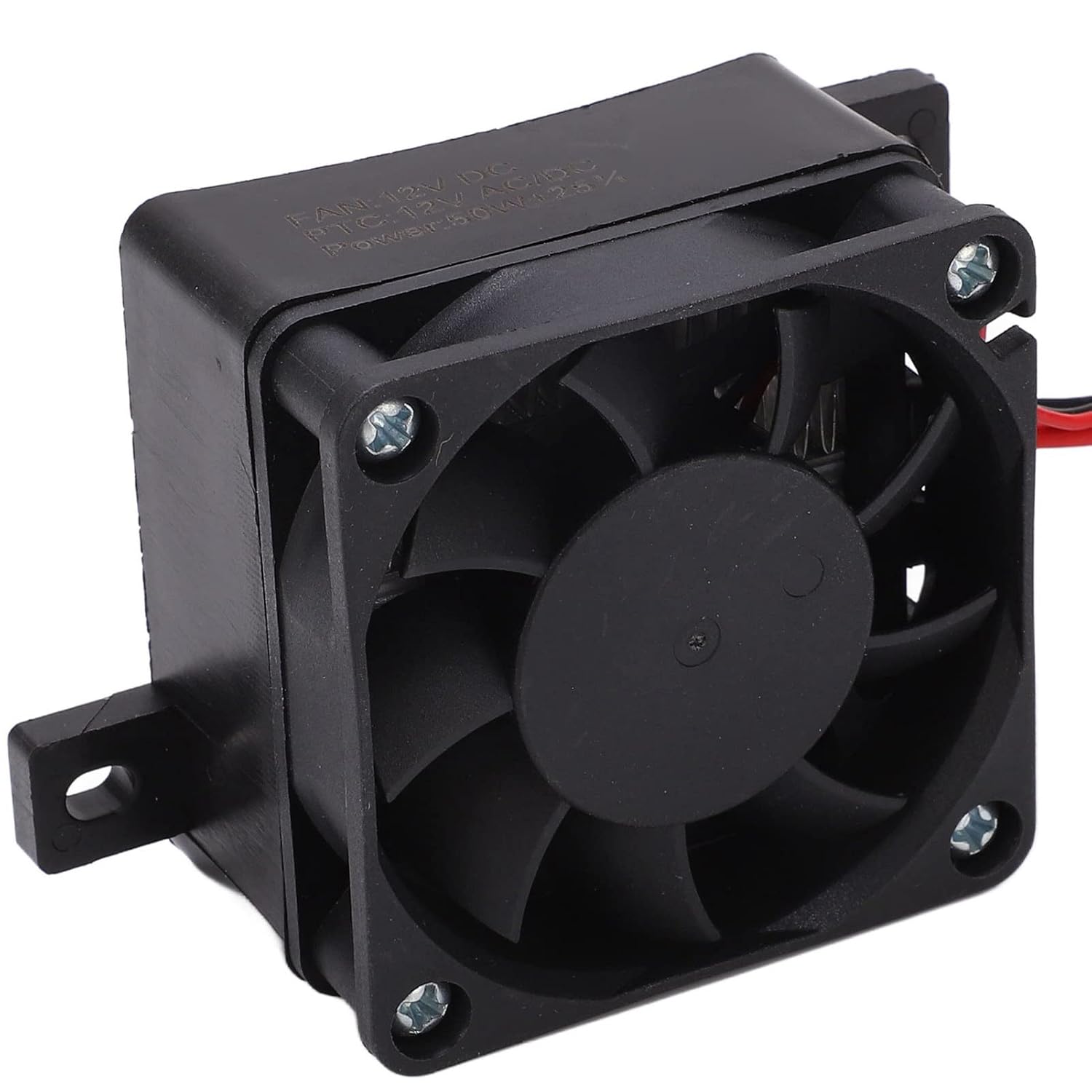 DAUERHAFT PTC Ceramic Fan Heater 12V 50W Compact Space Heater