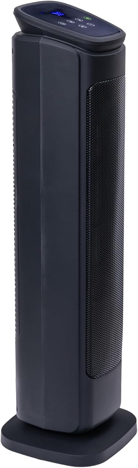 Comfort Zone 30 Inch Electric Room Heater with Remote Control