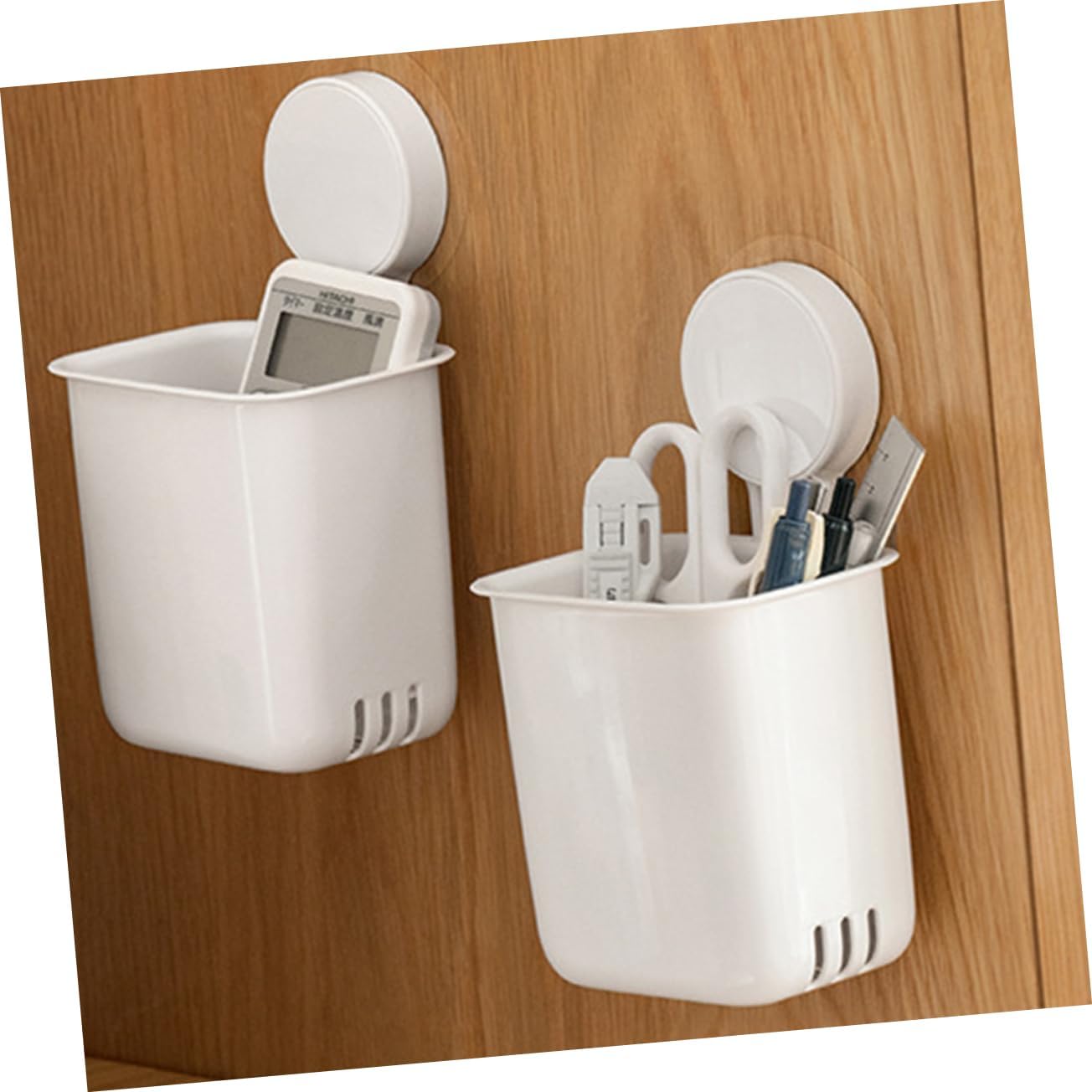 LIFKOME Wall Mount Toothbrush Holder with Suction Cup 1
