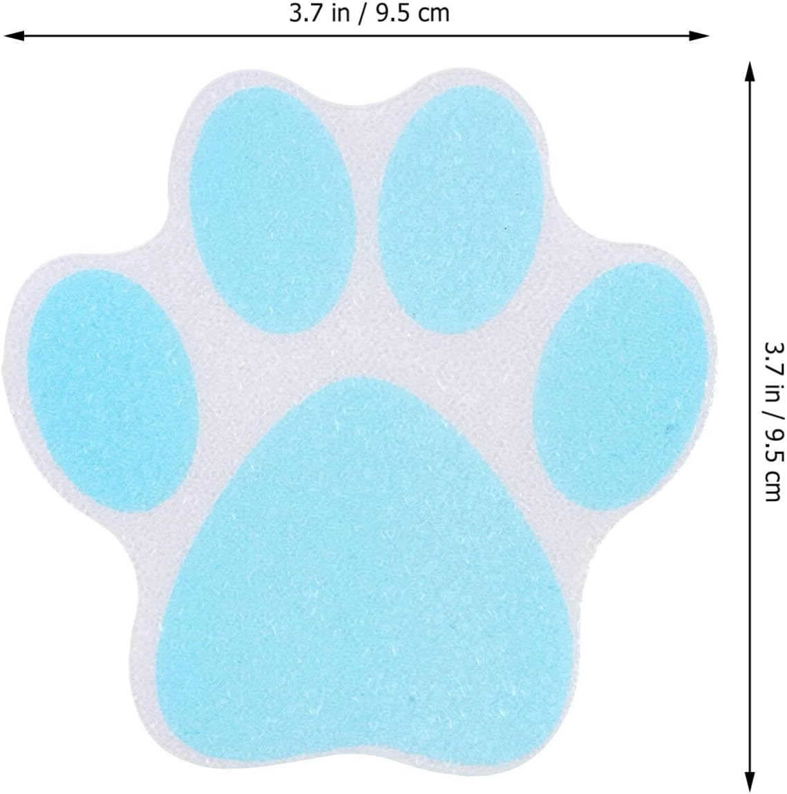 HOLIDYOYO Non-Slip Bathtub Stickers 10pcs Pet Design Floor Decals