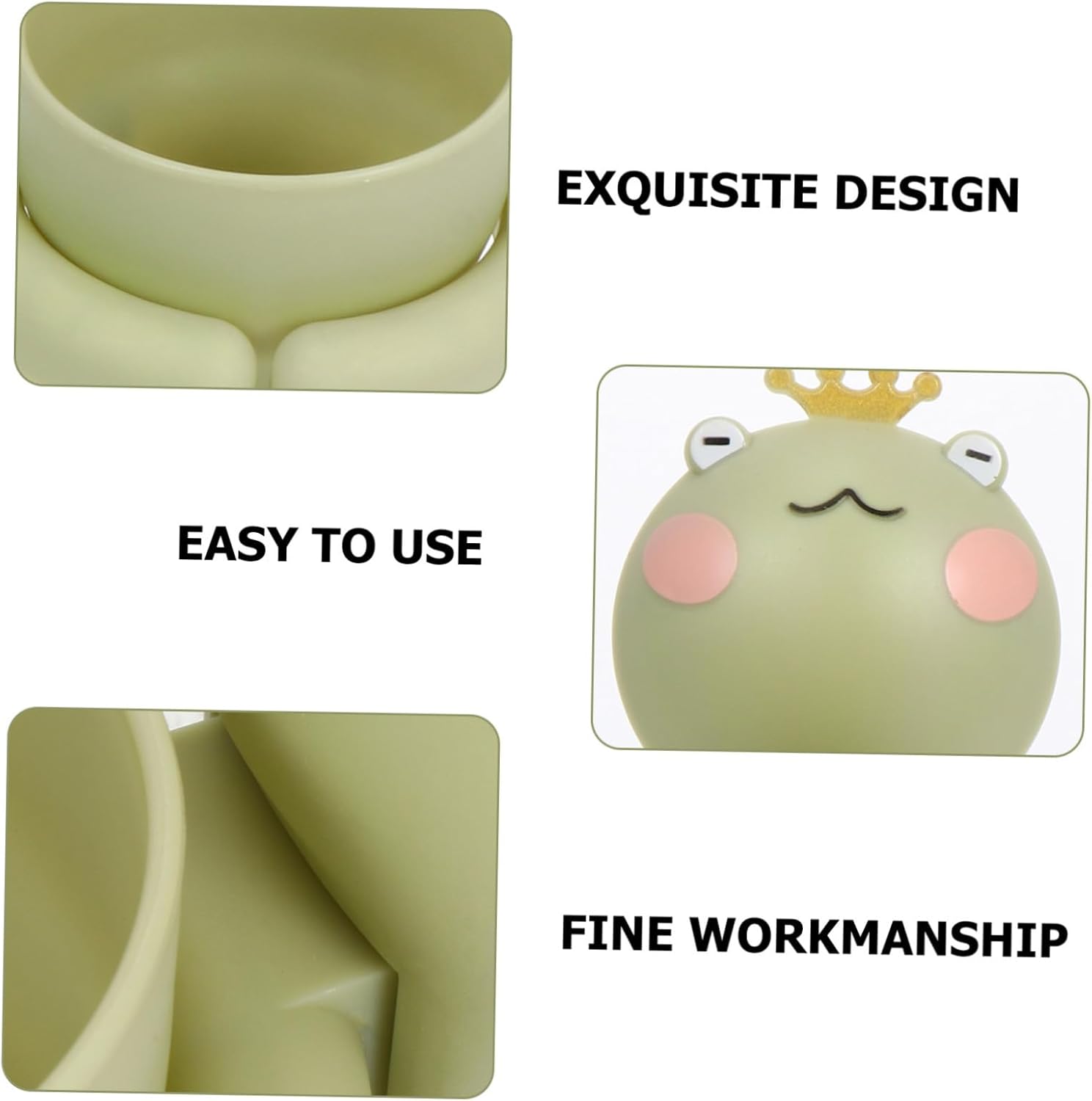 SOPOTUTU Cartoon Wall Mounted Toothbrush Holder