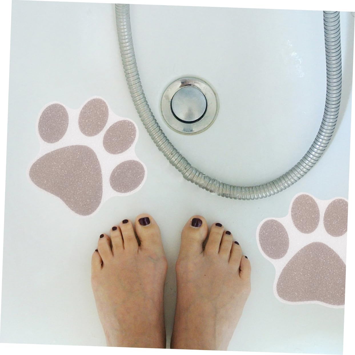 FUNOMOCYA Bathtub Slip Stickers 20pcs Dog Paw Decals