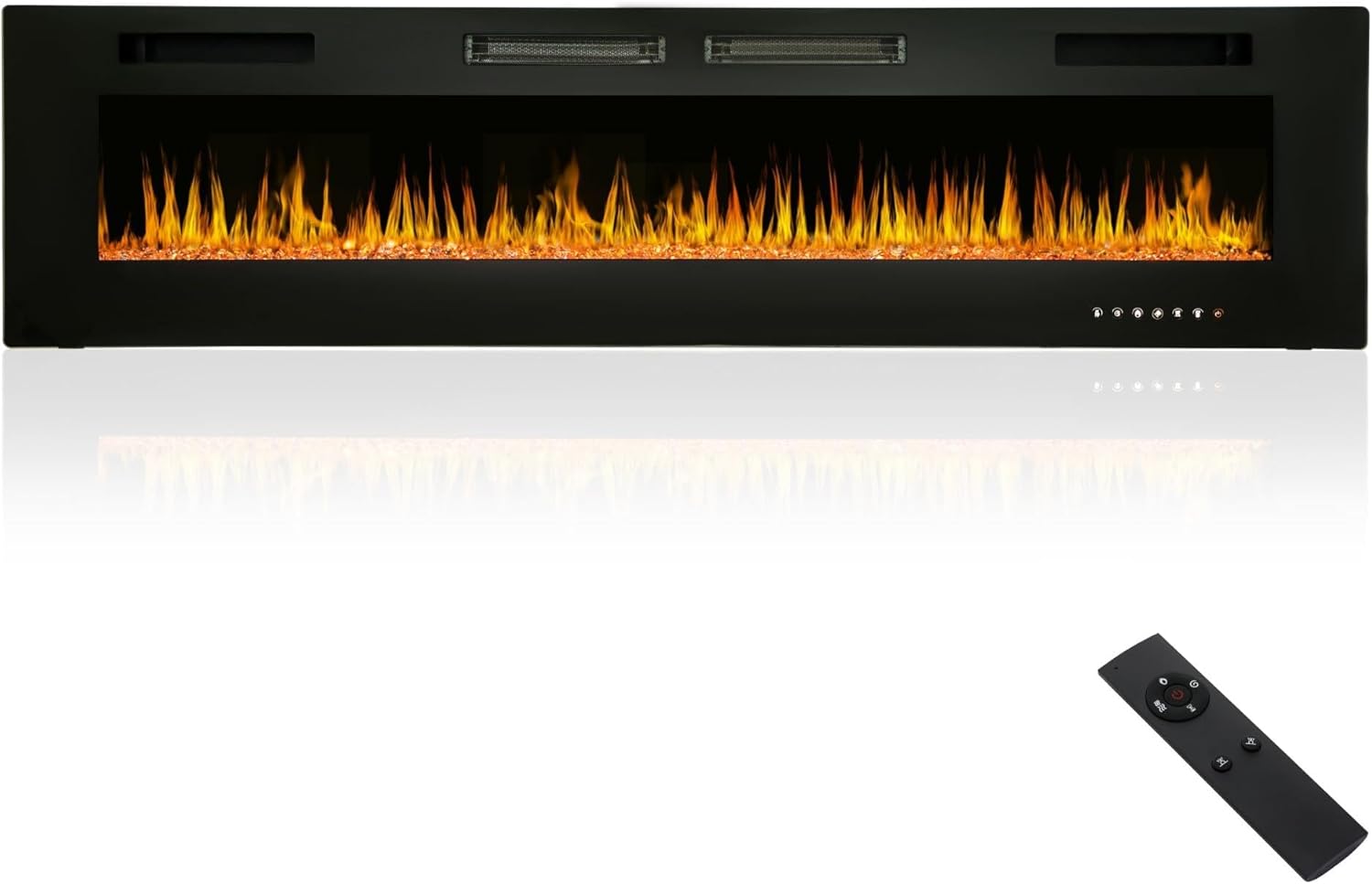 MAISON ARTS 72 Electric Fireplace with Remote Control