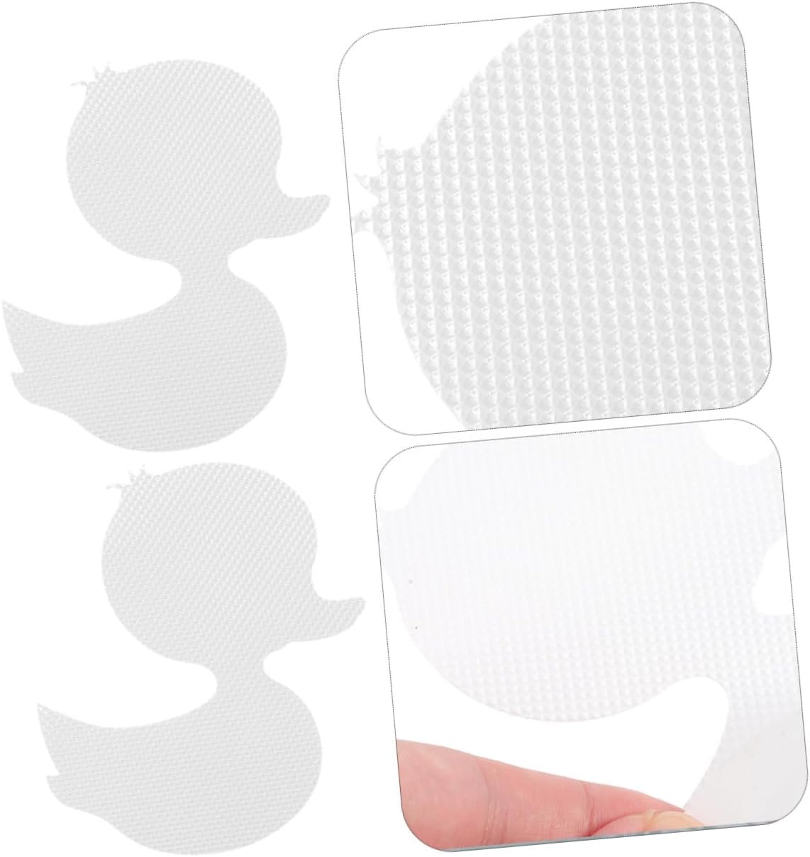 LIFKICH Cute Duck Bathtub Stickers 30pcs