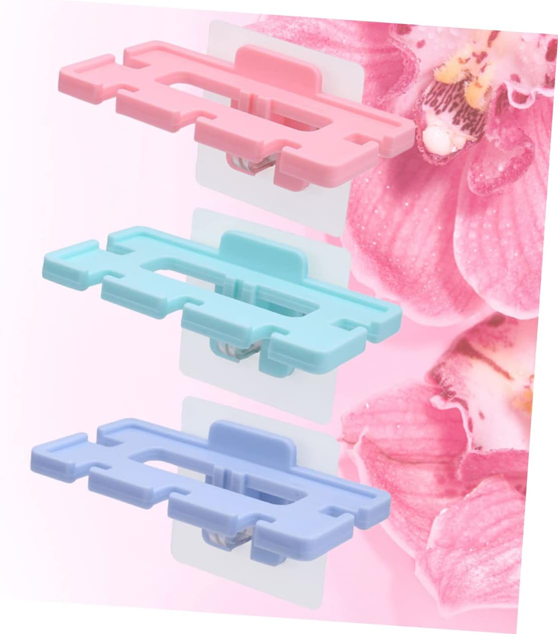 Anneome 3pcs Suction Toothbrush Holder Wall Mount for Bathroom
