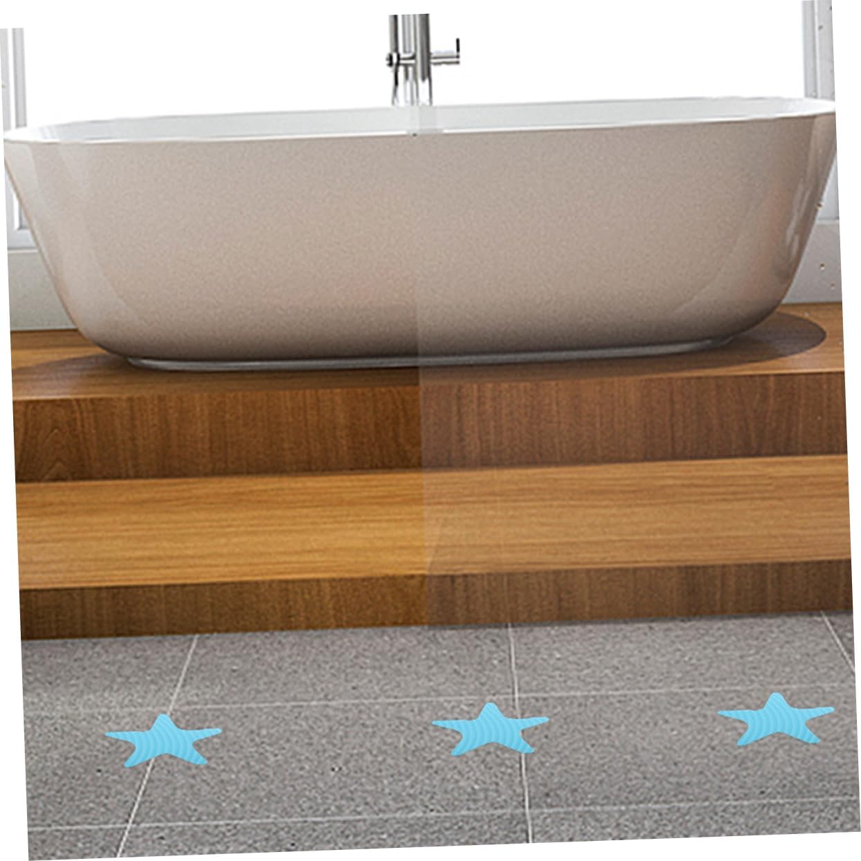 Non-Slip Bathtub Stickers with 40 Pieces for Safe Bathing