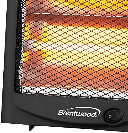 Brentwood 600-Watt Portable Electric Space Heater - Black