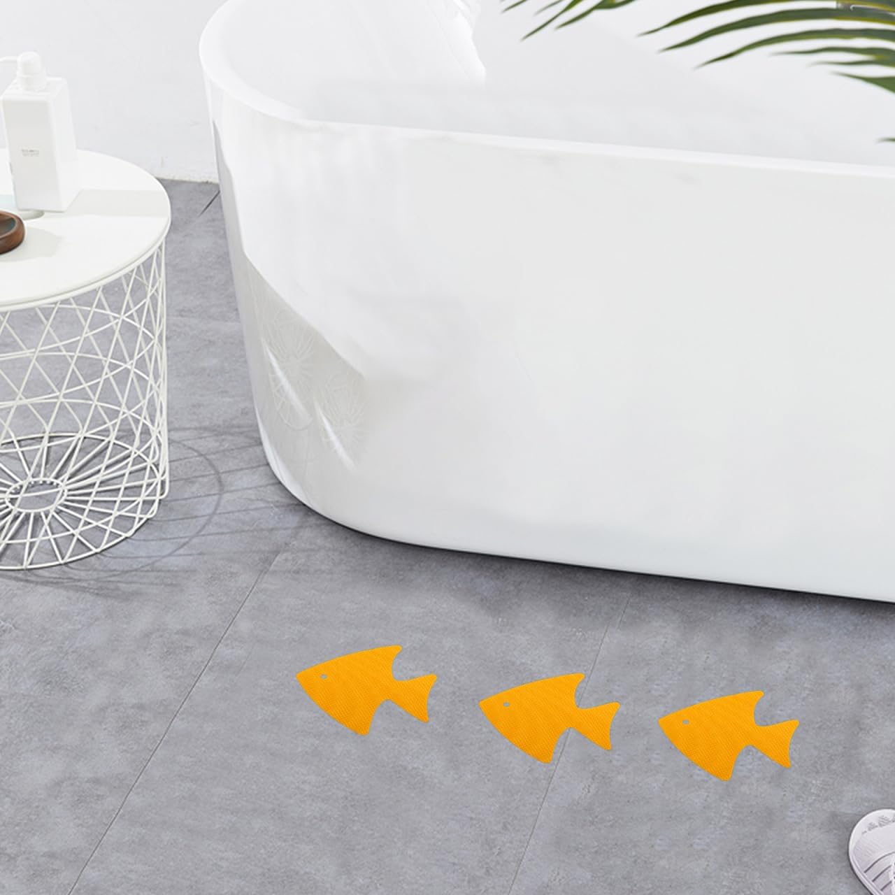 Angoily 20PCS Anti-Slip Bath Stickers with Sea Animal Decals