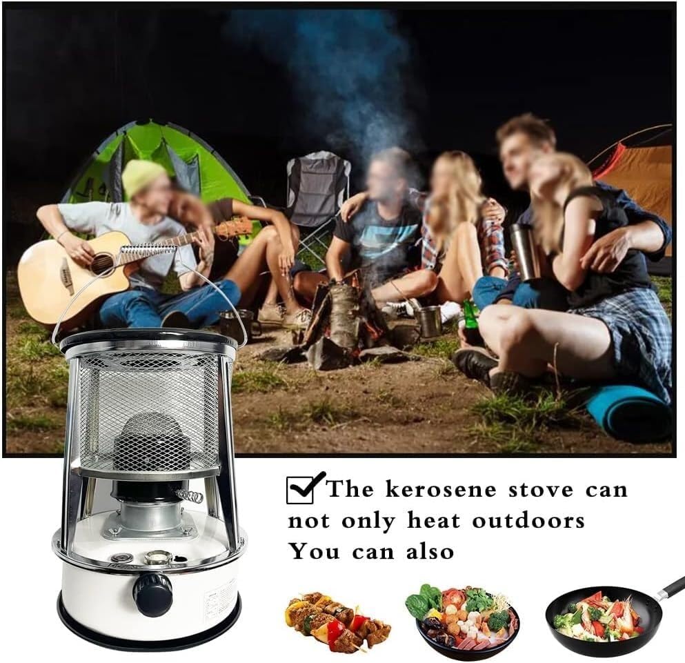 AMeLL Kerosene Stove Heater for Indoor Emergency Tent Use
