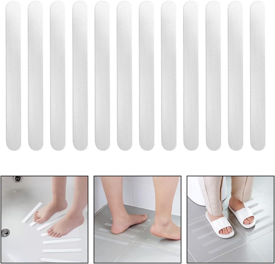 iplusmile 12pcs Anti-Slip Bathtub Stickers