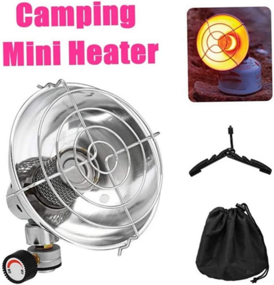 Portable Gas Heater with Stand and Storage Bag