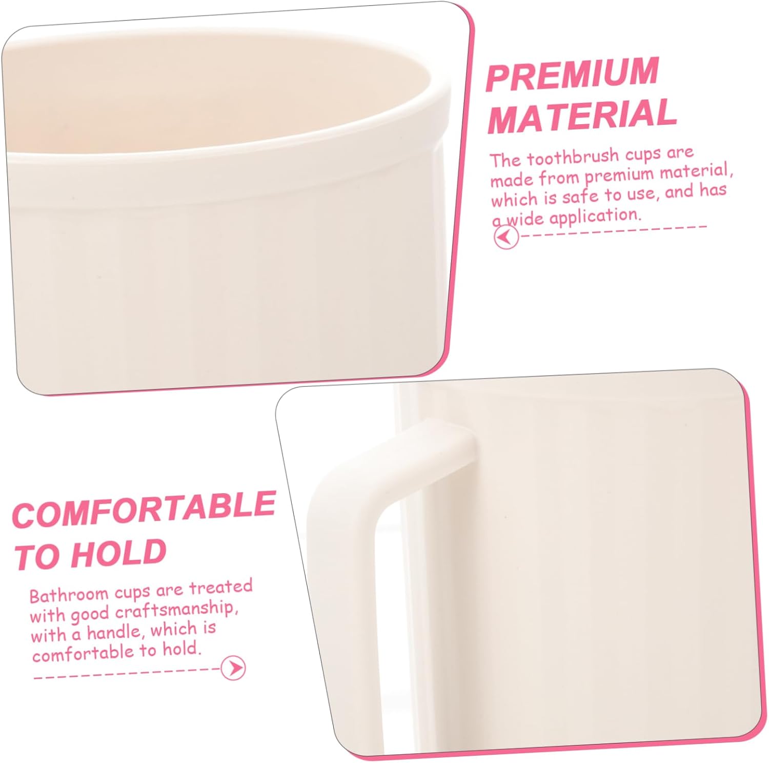 OSOLADY Reusable Plastic Toothbrush Holder 1