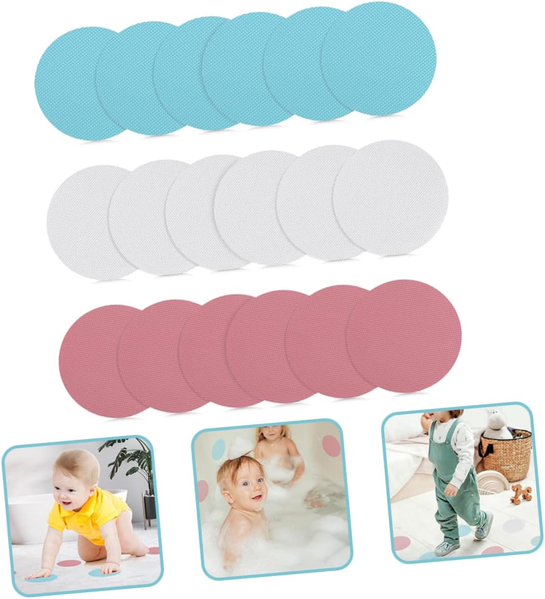 18Pcs Anti-Slip Bathtub Stickers for Safe Bathrooms