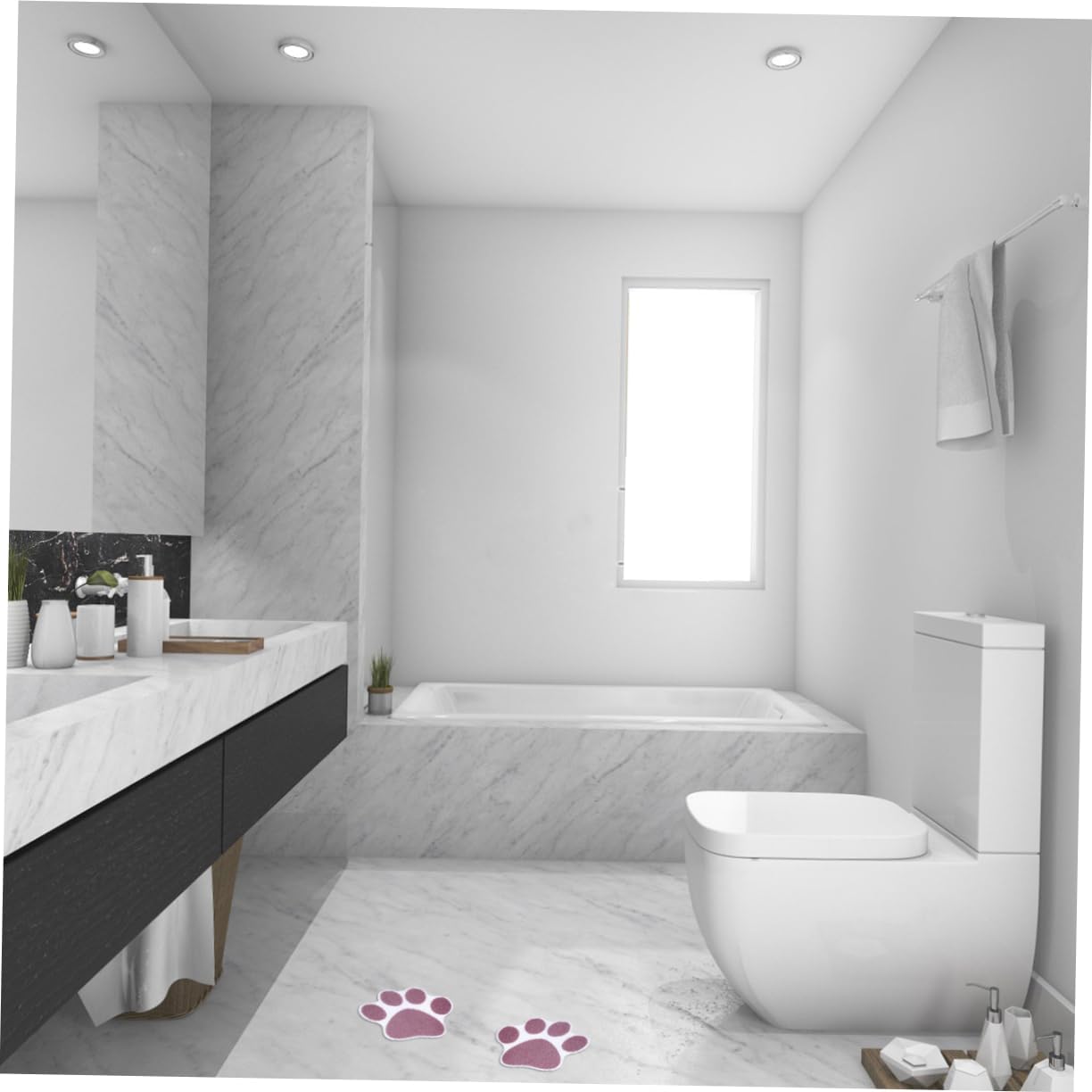 Anti-Slip Bathtub Stickers 10 Pack for Safety