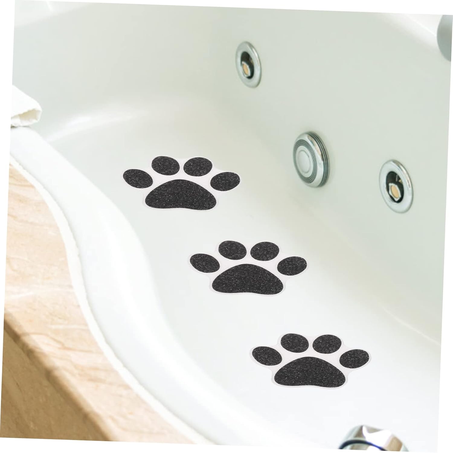 10pcs Non-Slip Dog Sticker Bath Mat Decals