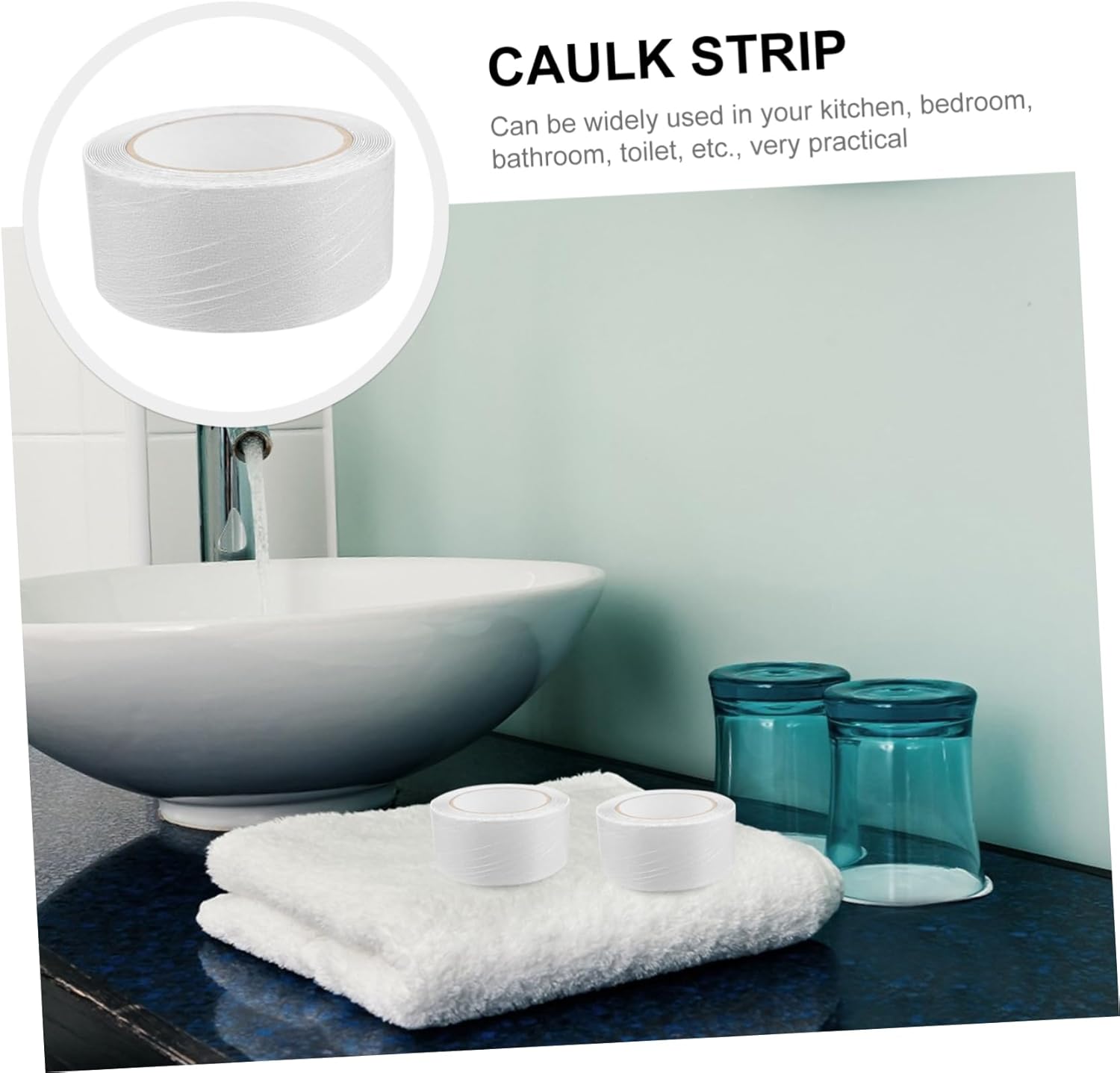 LIFKOME Non-Slip Bathroom Stickers Easy Install