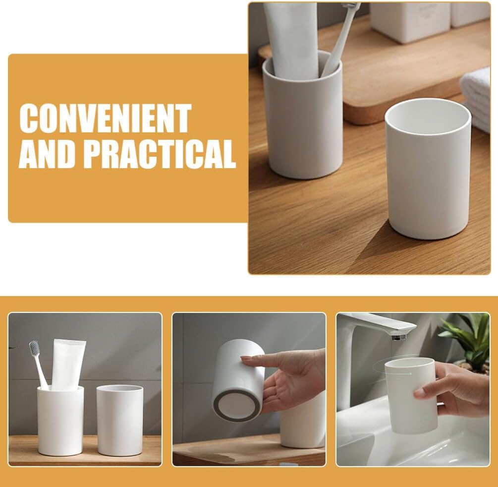 Unomor Reusable Toothbrush Cup 2pcs Set