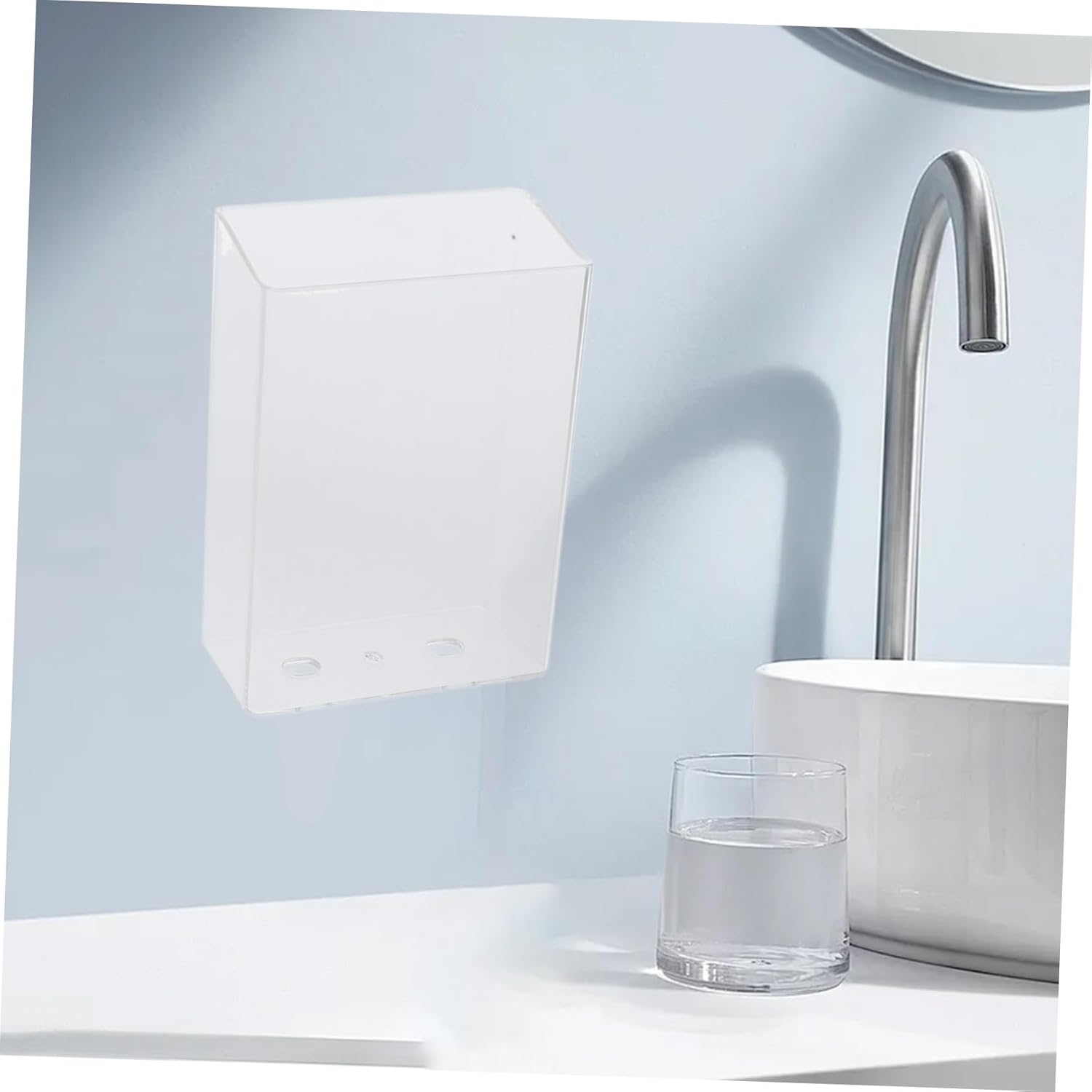 Garneck Wall Mounted Toothbrush Holder for Bathroom