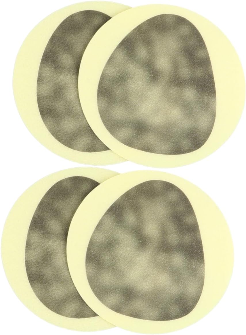 GLEAVI 4pcs Bathtub Stickers Anti-Slip Decals