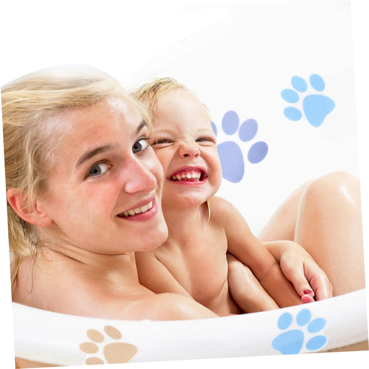 10Pcs Dog Paw Bathtub Decals Non-Slip Stickers