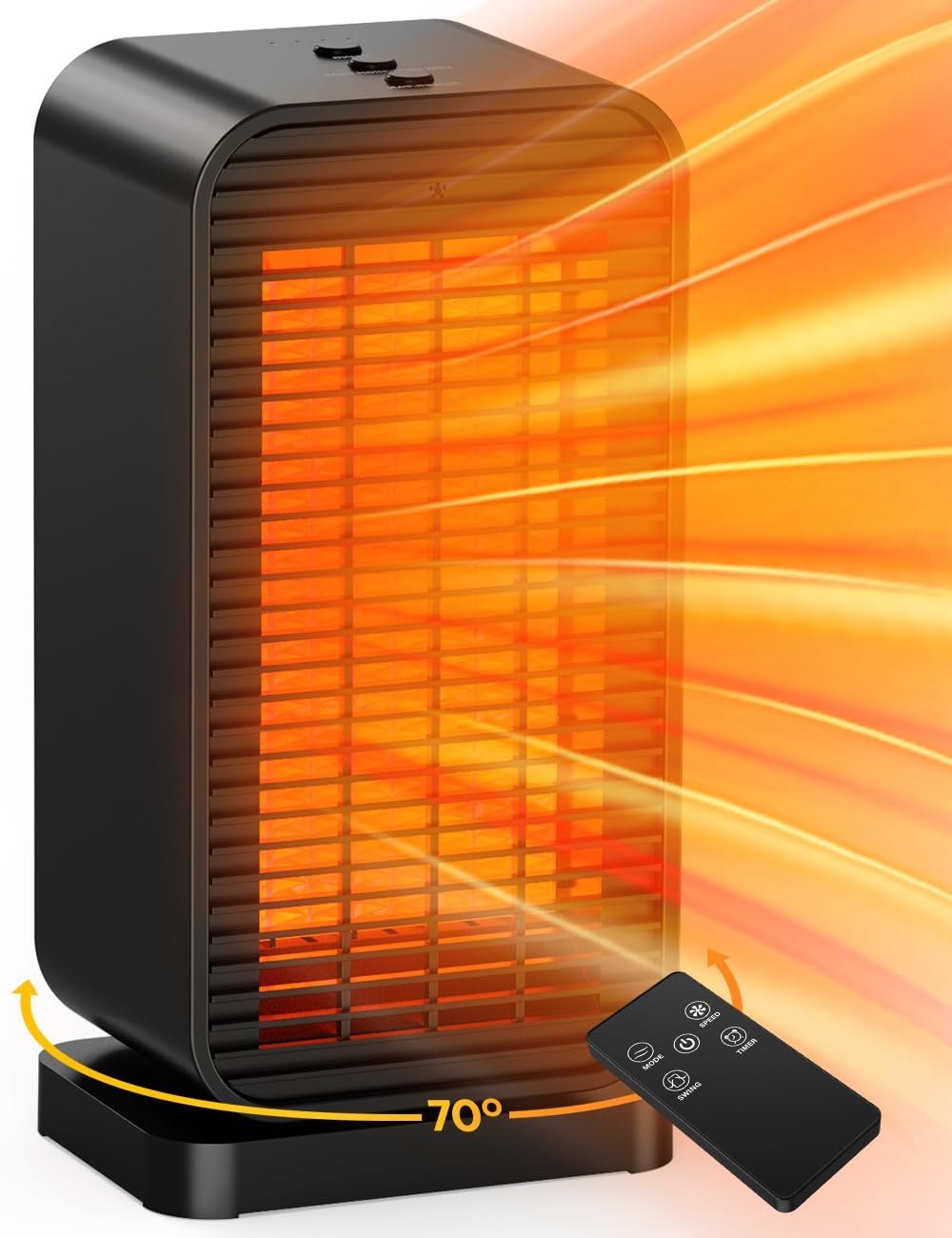BALKO Space Heater 1500W PTC Ceramic for Large Room