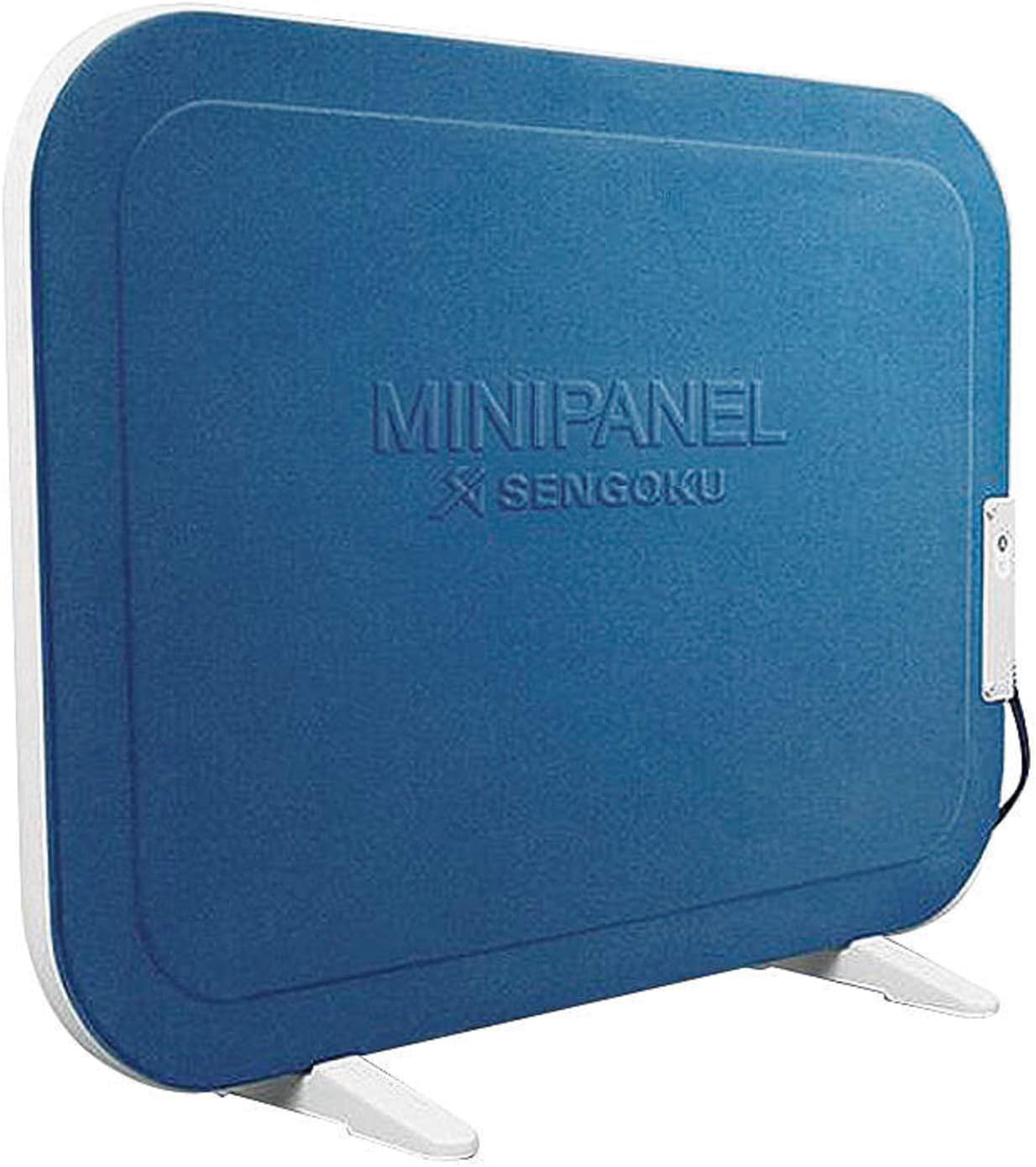 SENGOKU Desk Mini Panel Electric Space Heater - Blue Grey