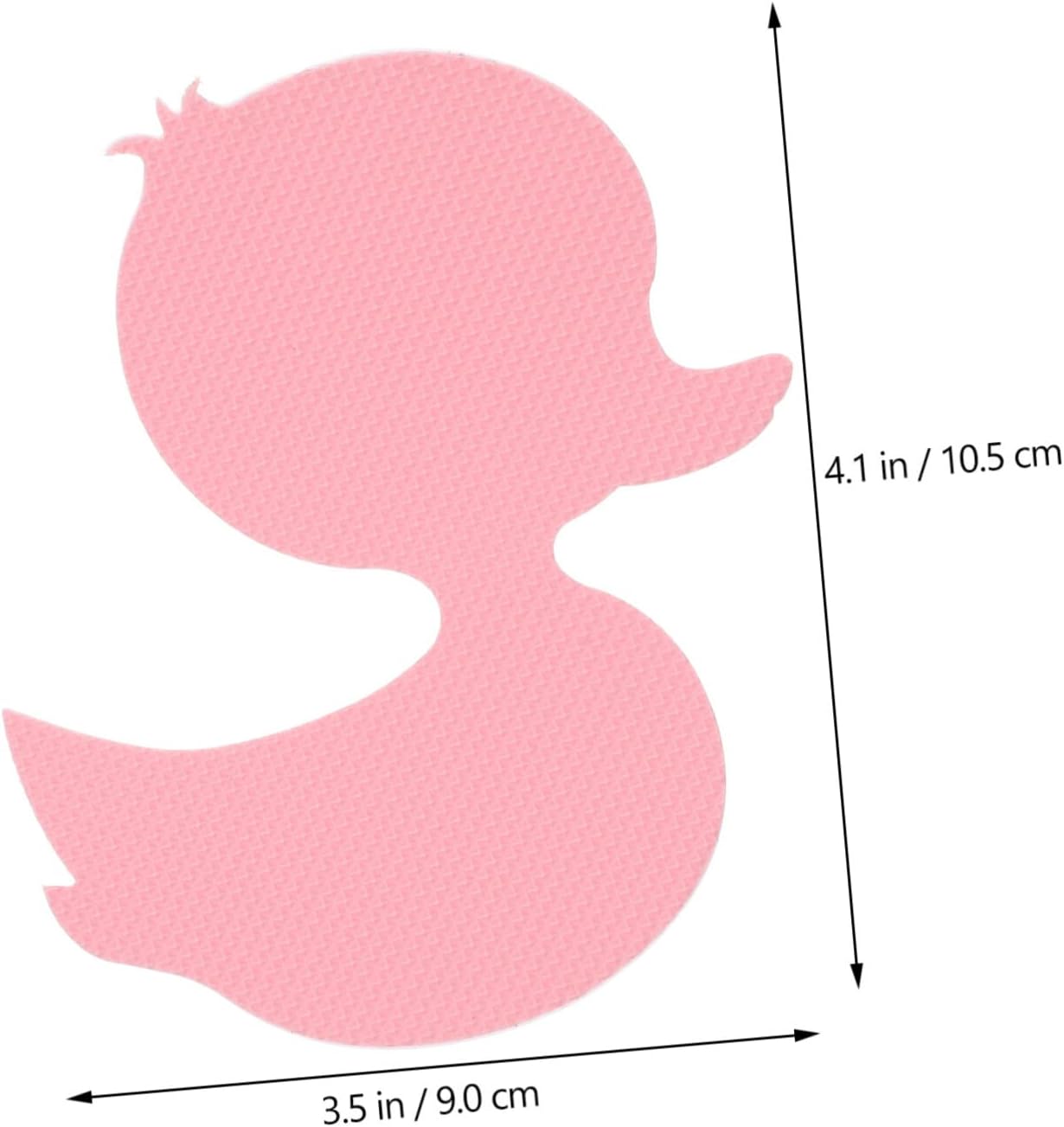 HAKIDZEL 24pcs Self-Adhesive Cute Duck Skid Bath Stickers