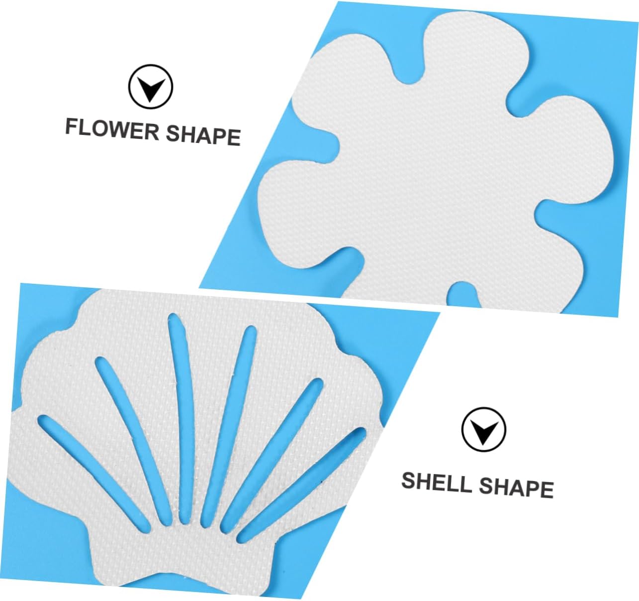Yardenfun 2Sets Non Slip Bathroom Stickers