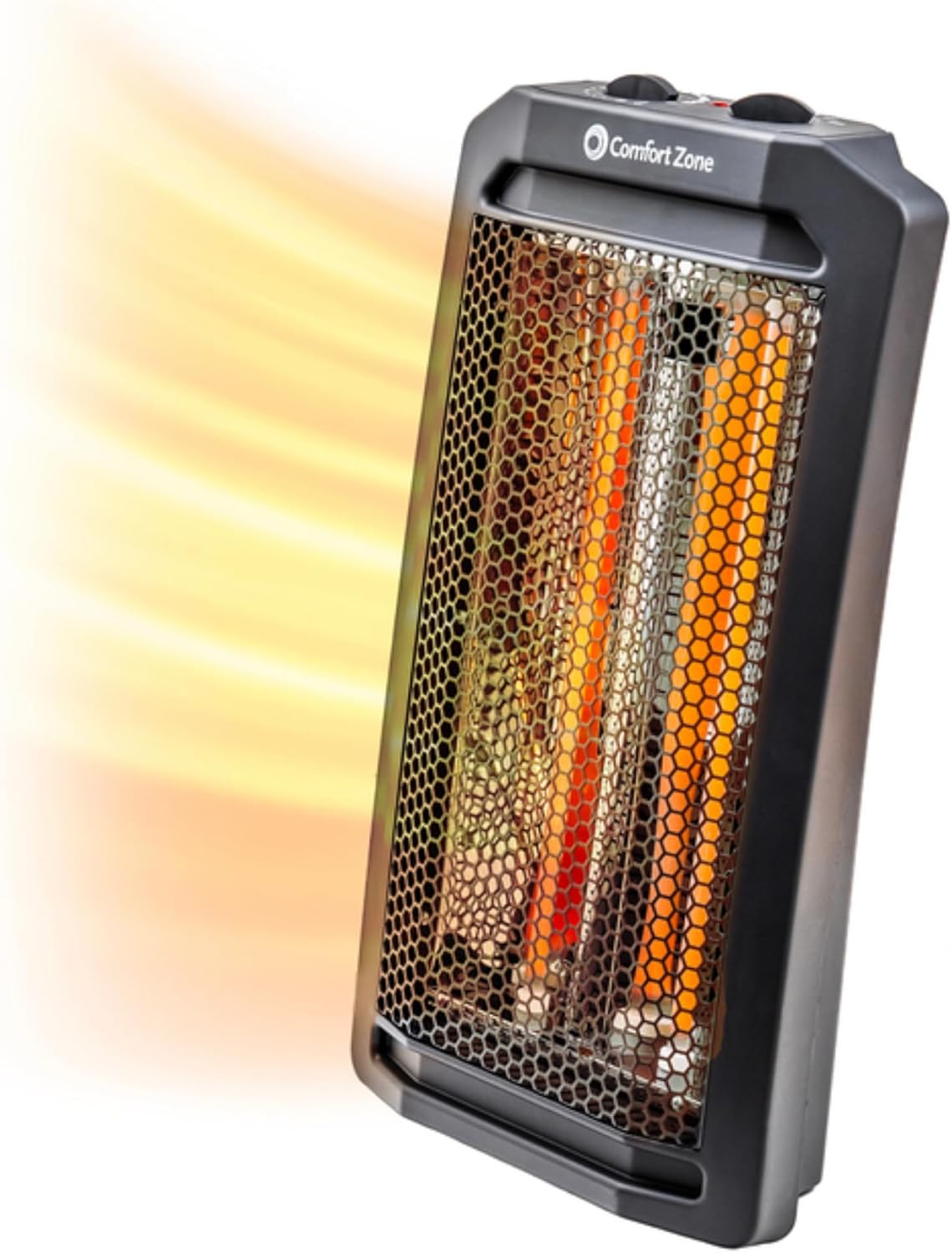 Comfort Zone Quartz Tower Heater with 2 Settings