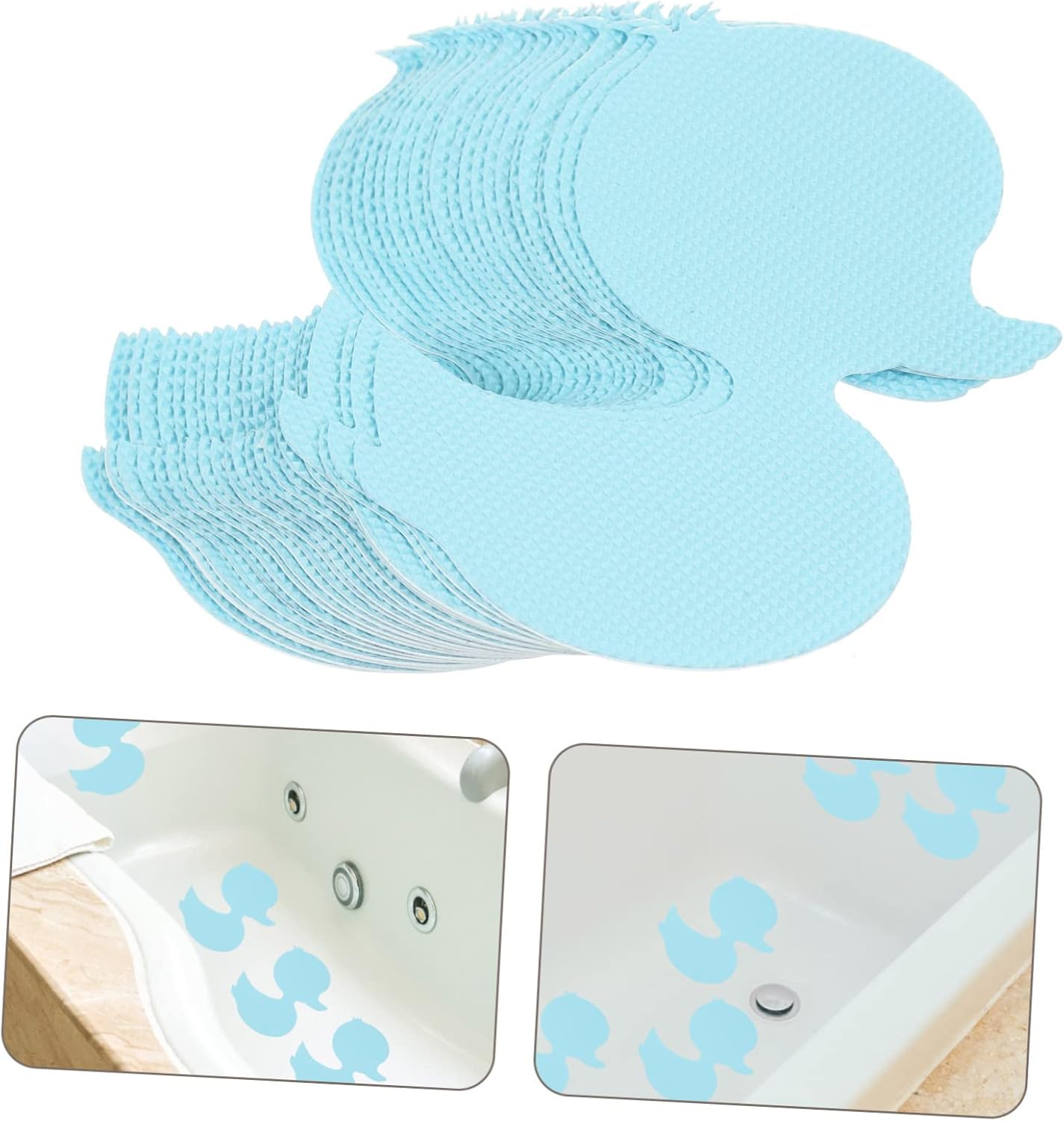 Zerodeko 24pcs Non-Slip Bath Tub Stickers 1