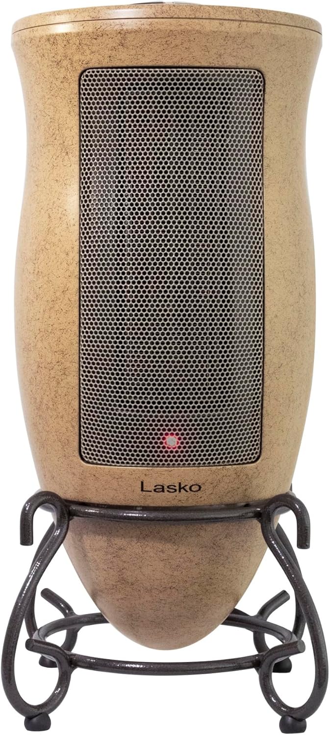 Lasko Oscillating Ceramic Space Heater 1500W 16 Inches Beige