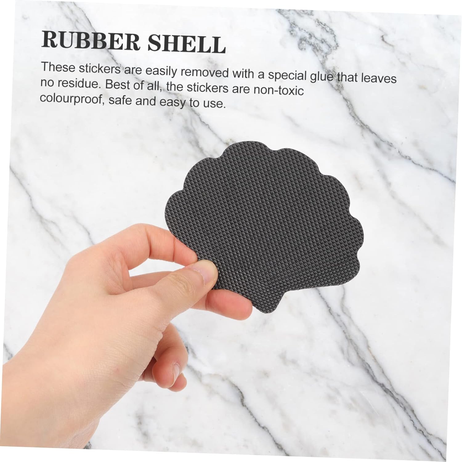 12pcs Nonslip Shower Treads Adhesive Decals for Bathtub Safety