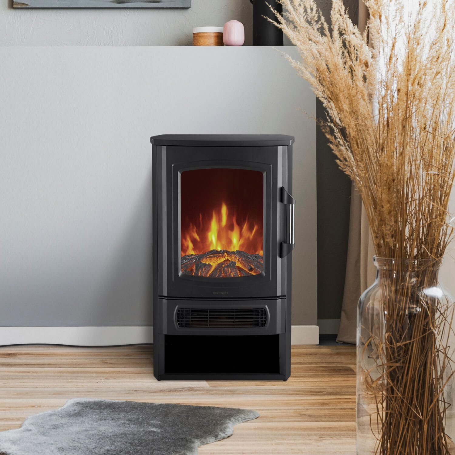 Cambridge 3 Panel Electric Fireplace with Remote Control