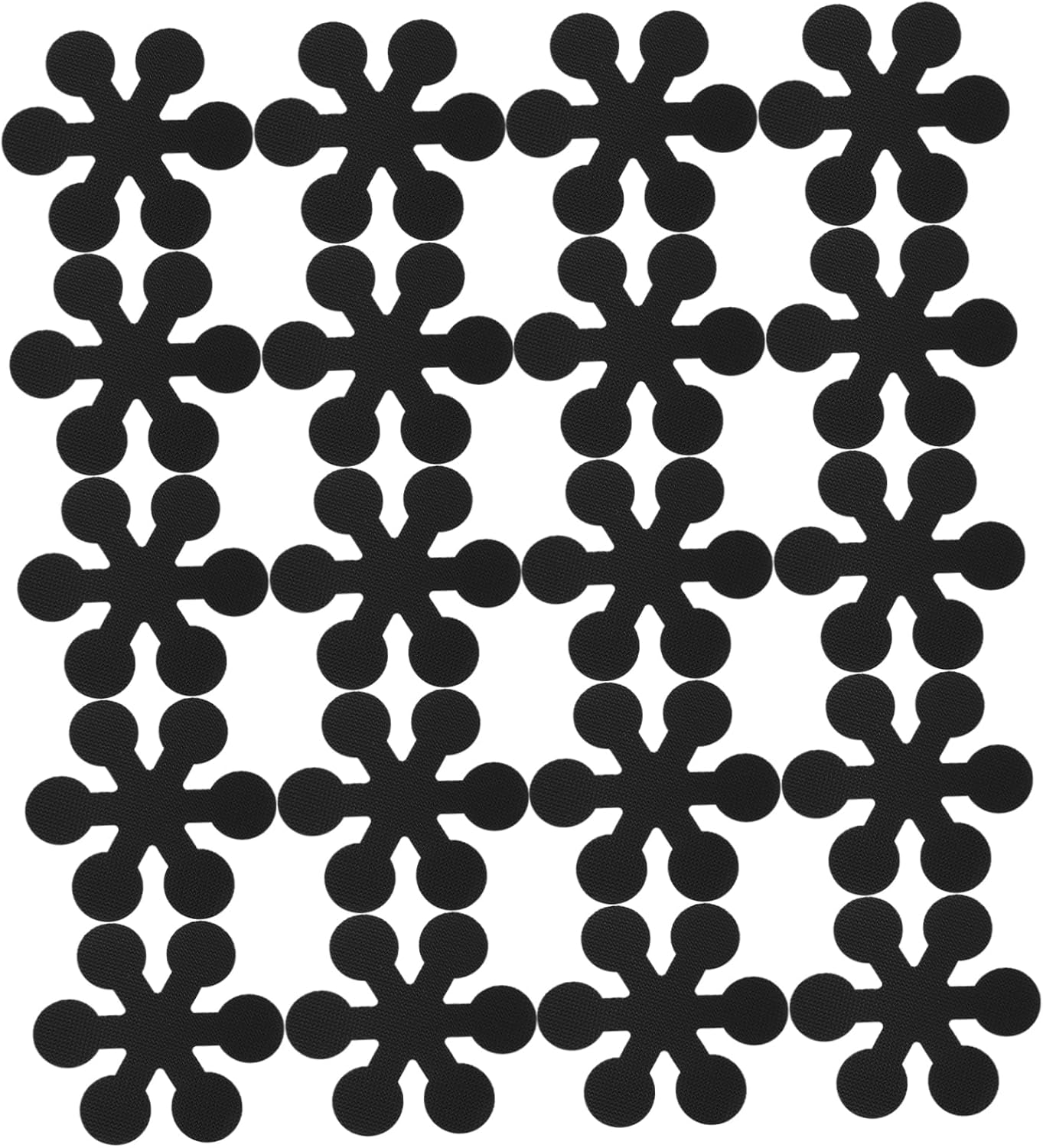 HAKIDZEL Bath Non-Slip Stickers 20pcs Snowflake Design