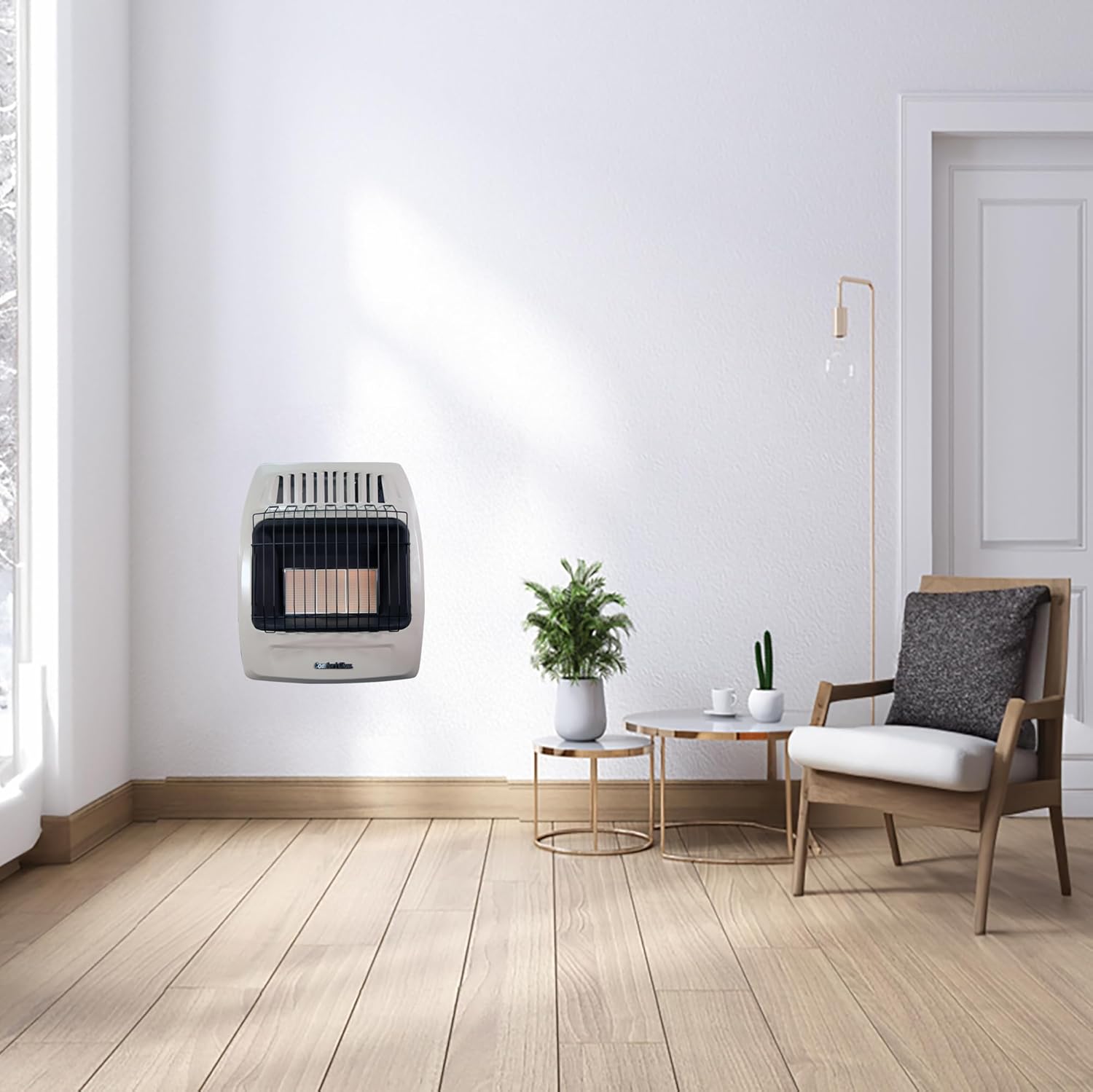 Comfort Glow 3 Plaque 18000 BTU Gas Wall Heater