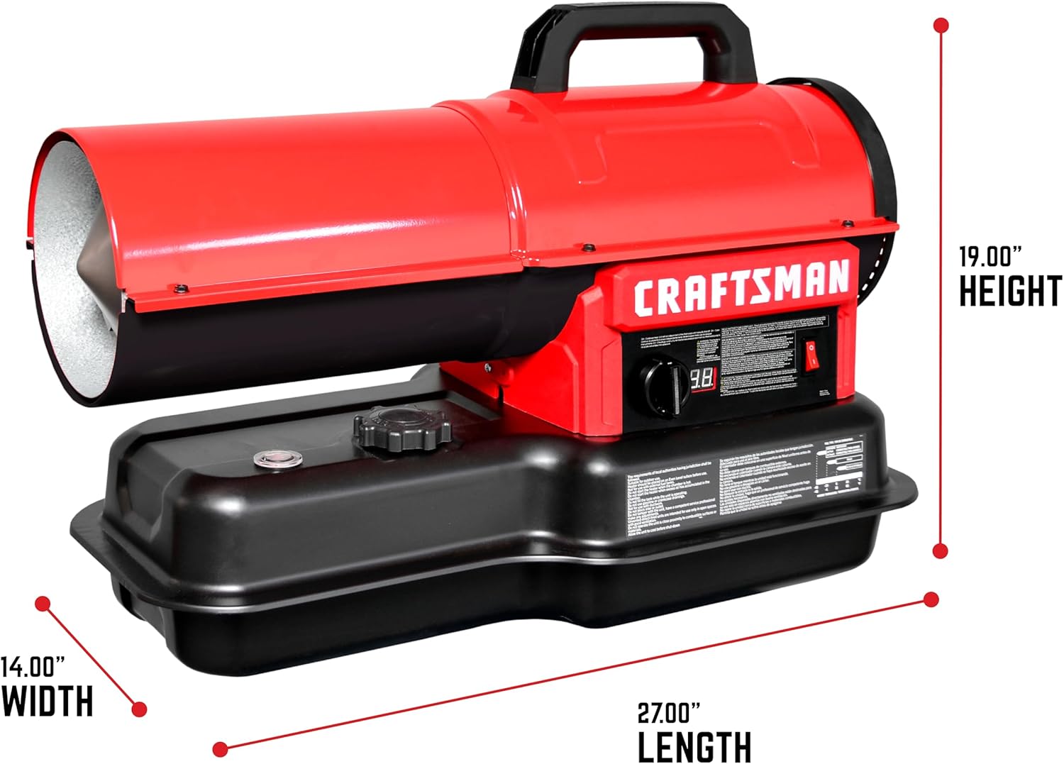 Craftsman 80000 BTU Kerosene Diesel Heater 1