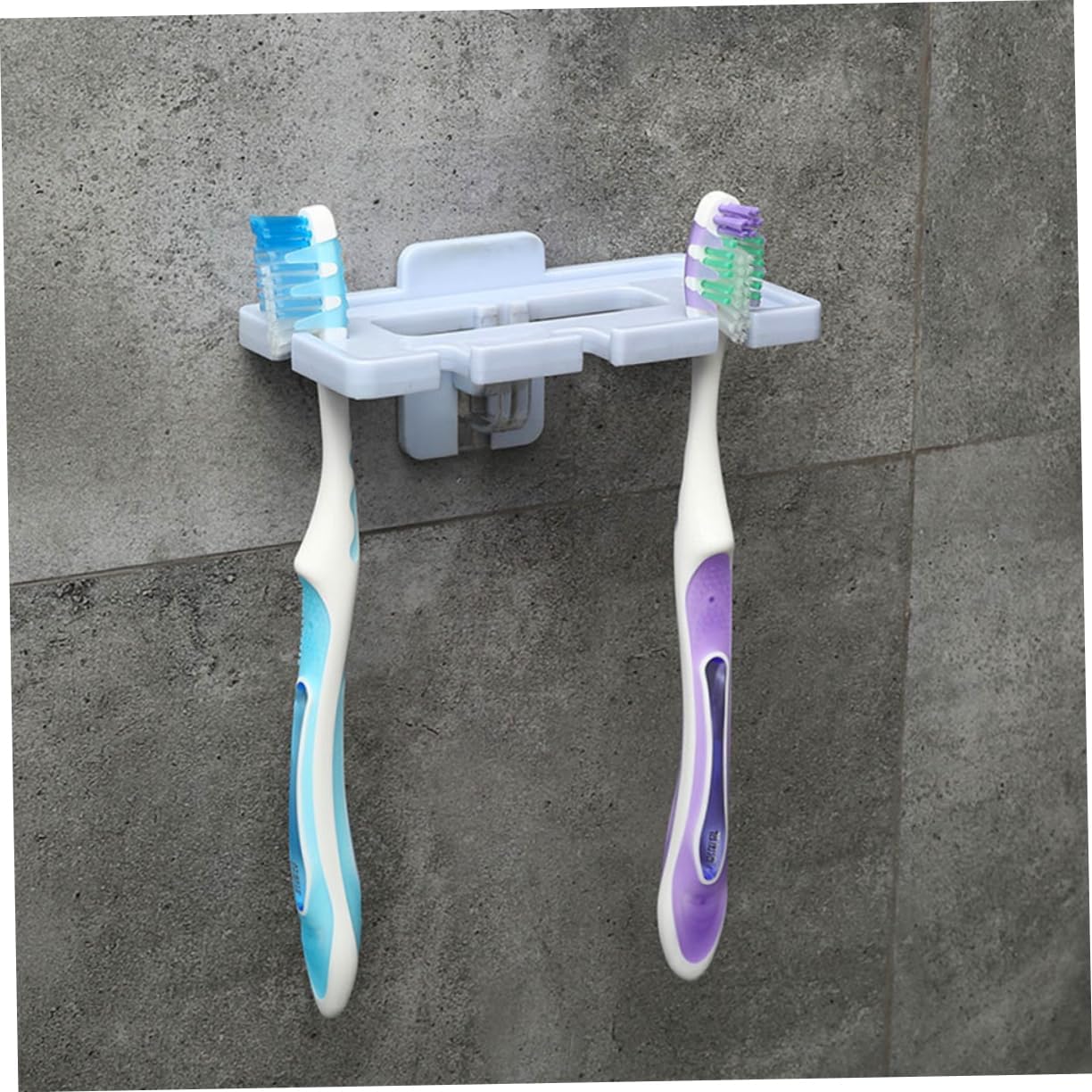 Anneome 3pcs Suction Toothbrush Holder Wall Mount for Bathroom