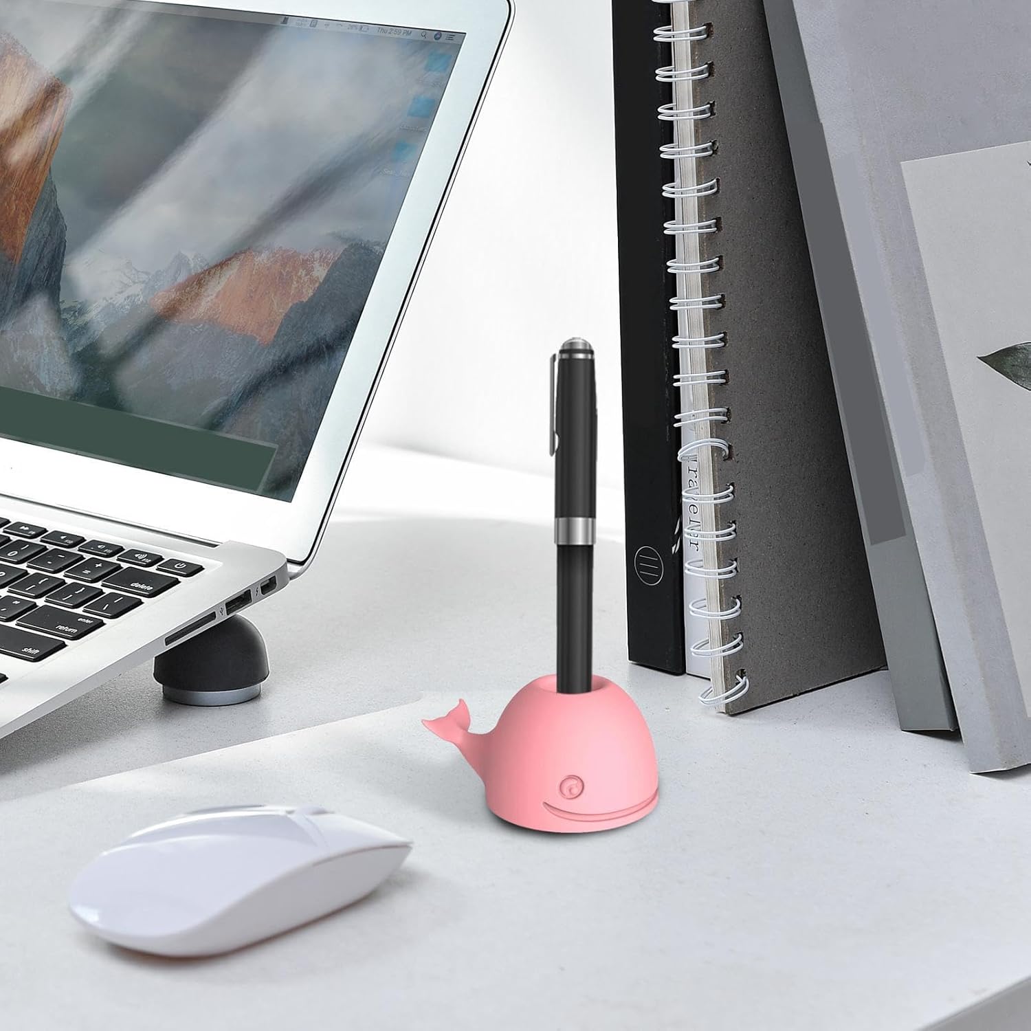 Cute Whale Toothbrush Holder - Non-Slip Siliconne for Kids
