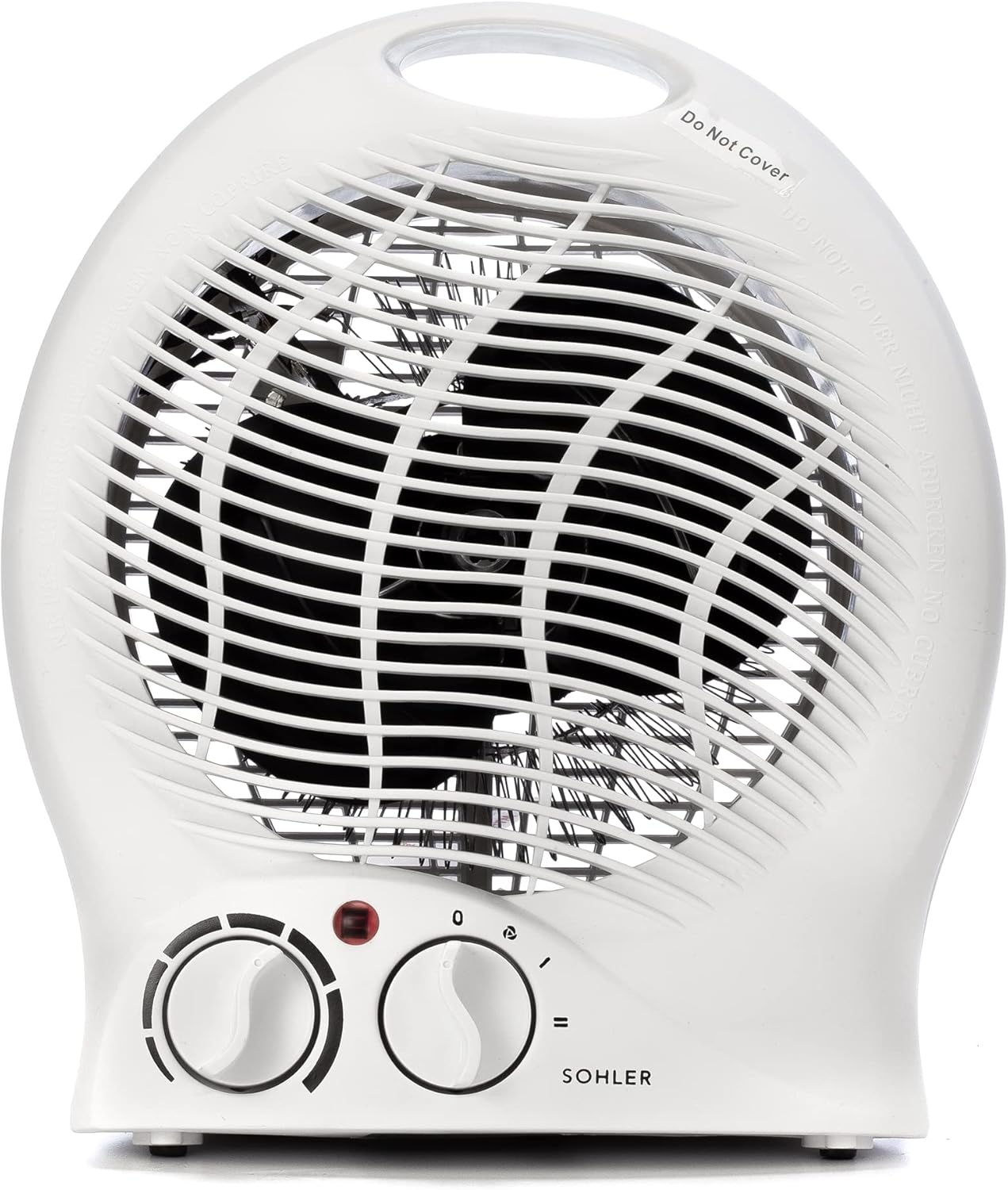 Sohler 1500W Fan Heater with Thermostat and Safety