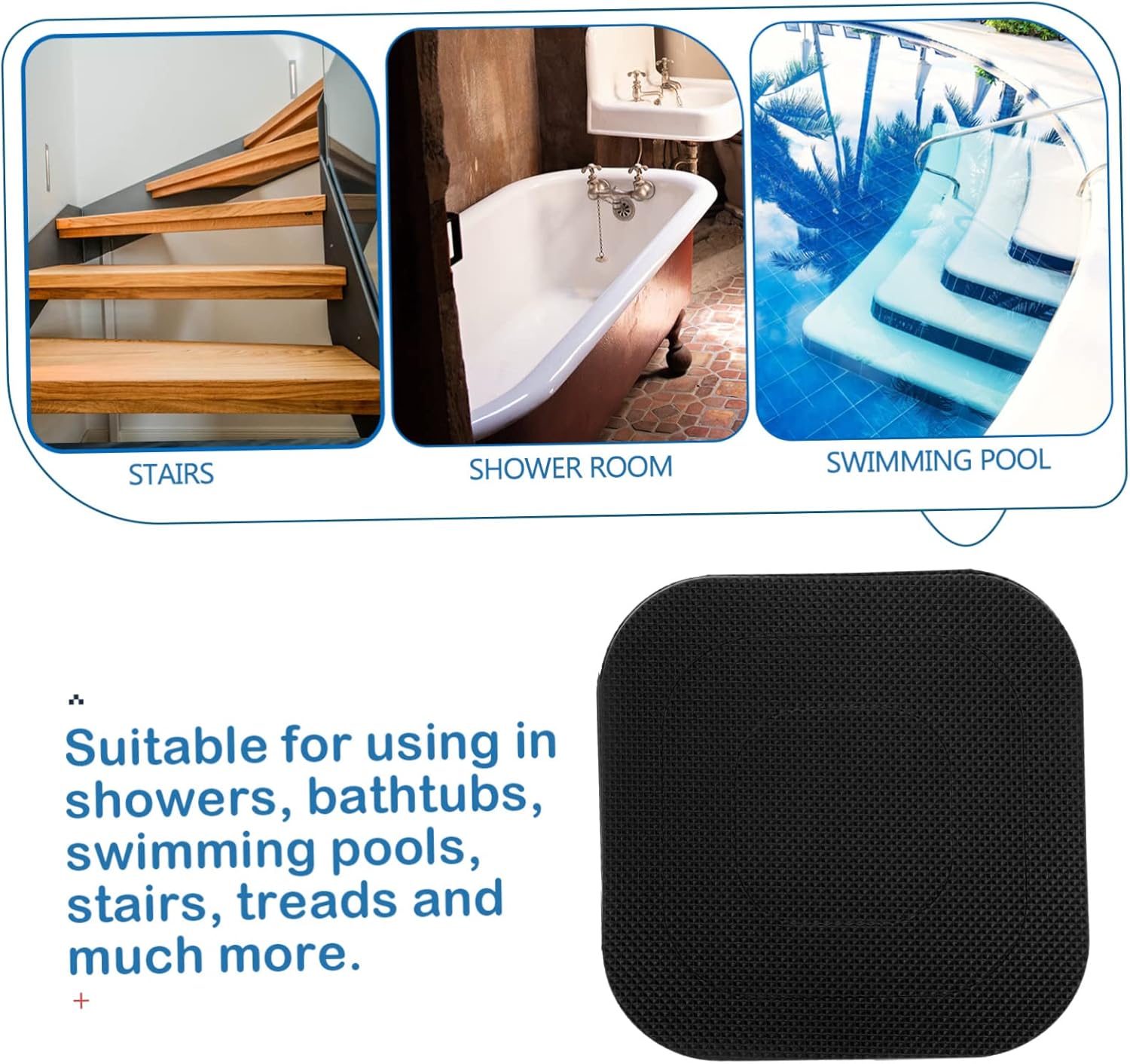 PAMINGONO Non Slip Bathtub Stickers 20 Sheets 1