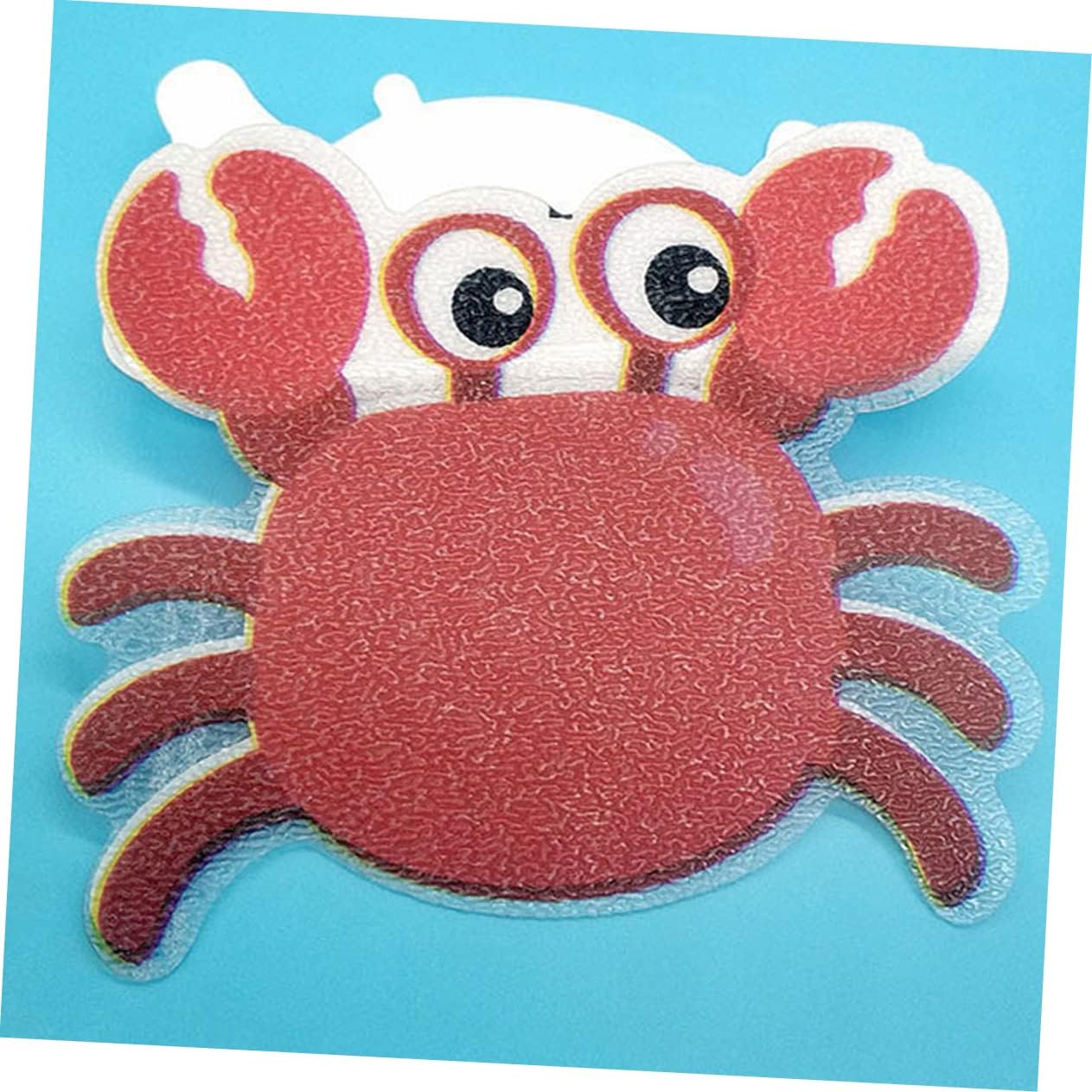 MAGICLULU Non-Slip Bath Stickers Crab Shape 5pcs