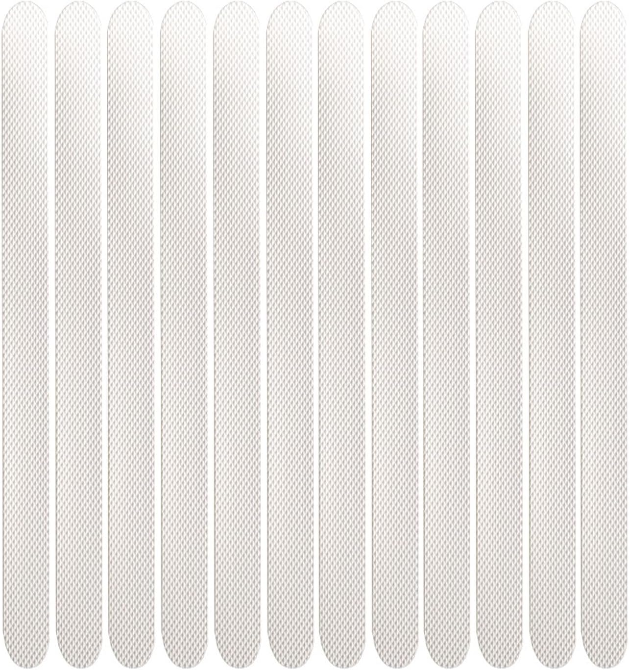 12Pcs Non-Slip Bathtub Stickers with Textured Treads