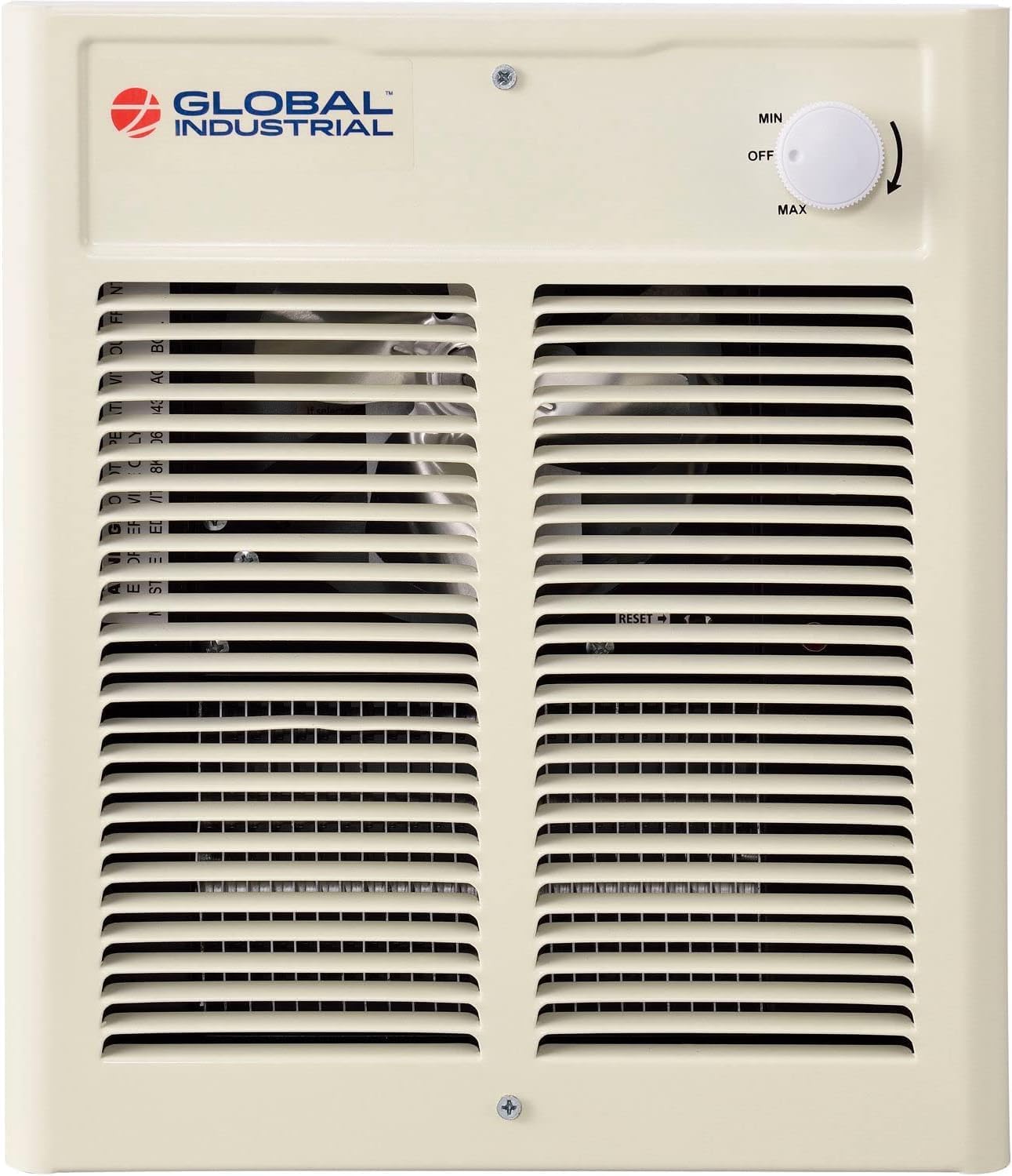 Global Industrial Wall Heater 1500W 208240V