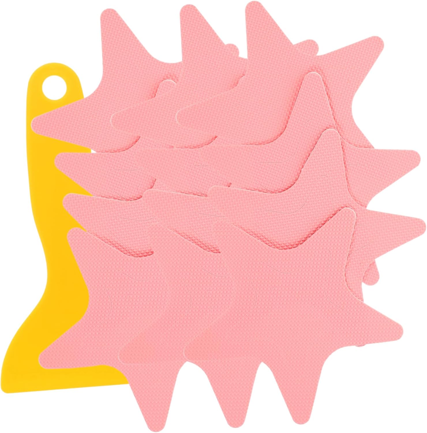 JECOMPRIS 1Set Star Shaped Non-Slip Bathtub Stickers
