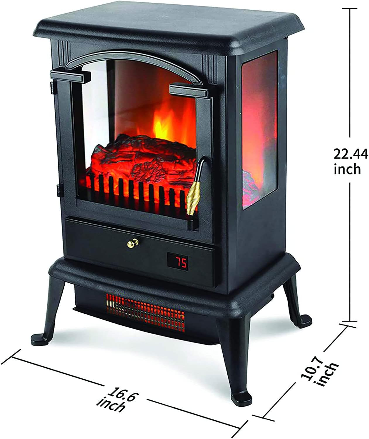 LifePro 1500W Infrared Space Heater with Remote Control