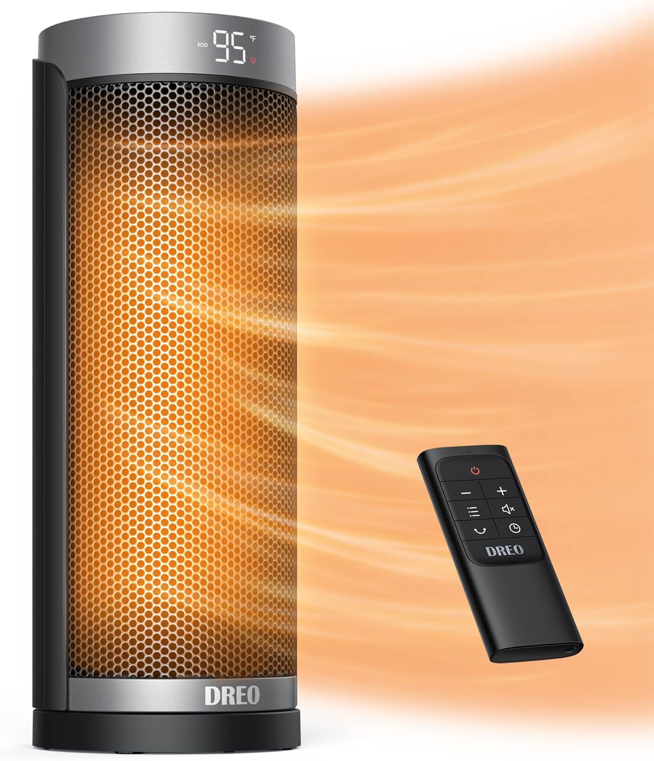 Dreo 1500W Electric Space Heater with Remote 1