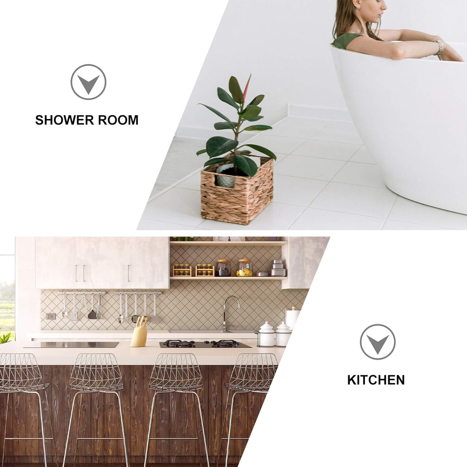 12pcs Bath Tub Anti-Slip Stickers Sea Shell Design for Bathroom Safety
