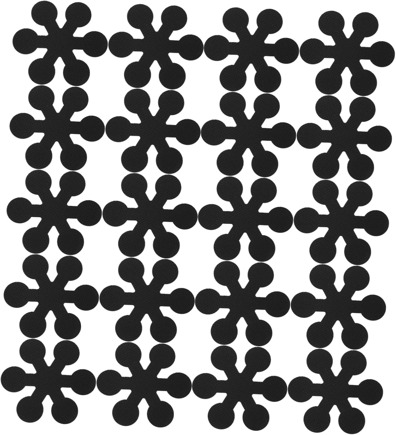 UTHCLO Snowflake Non-Slip Stickers 20pcs for Bath