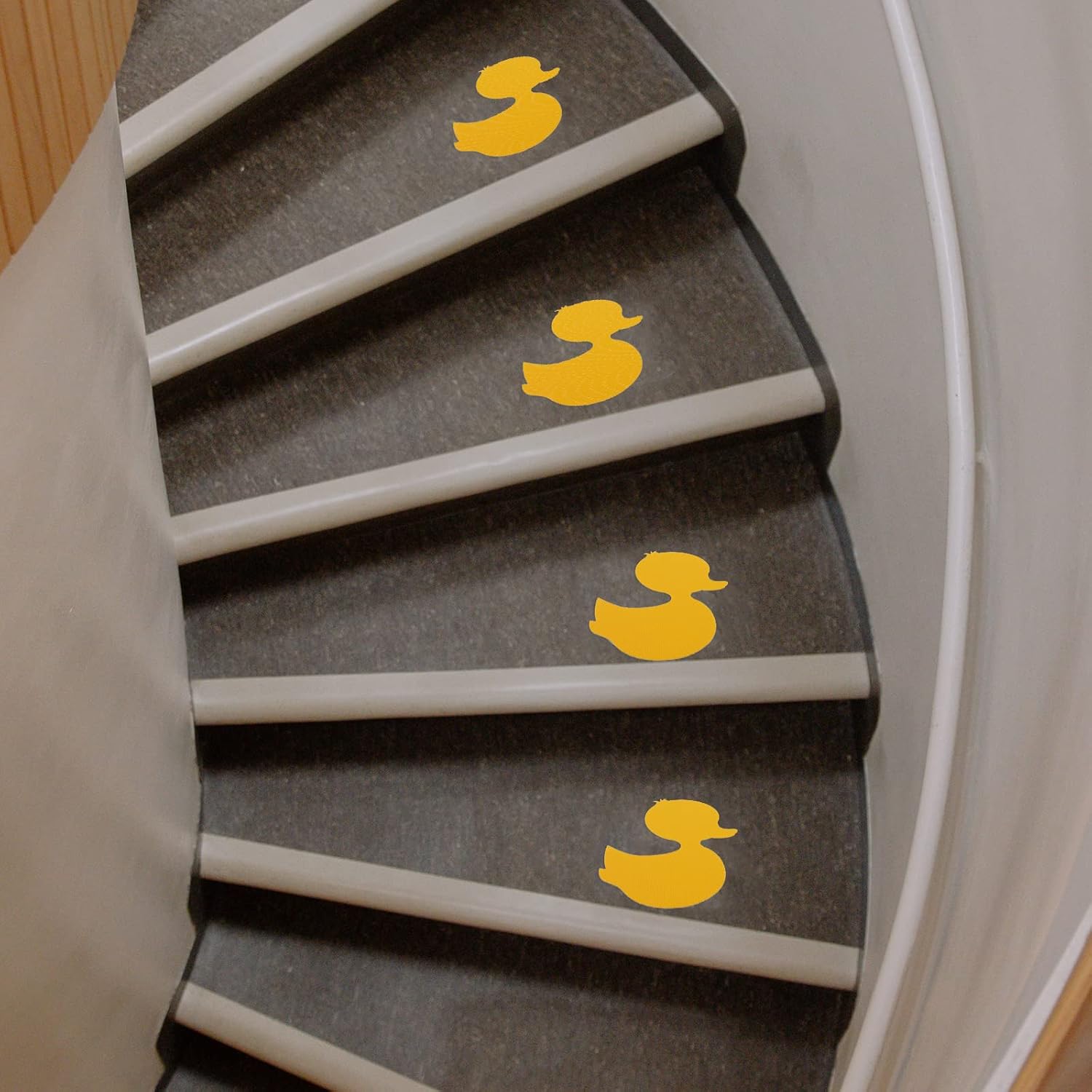 LUOZZY Bathtub Non-Slip Cartoon Duck Sticker