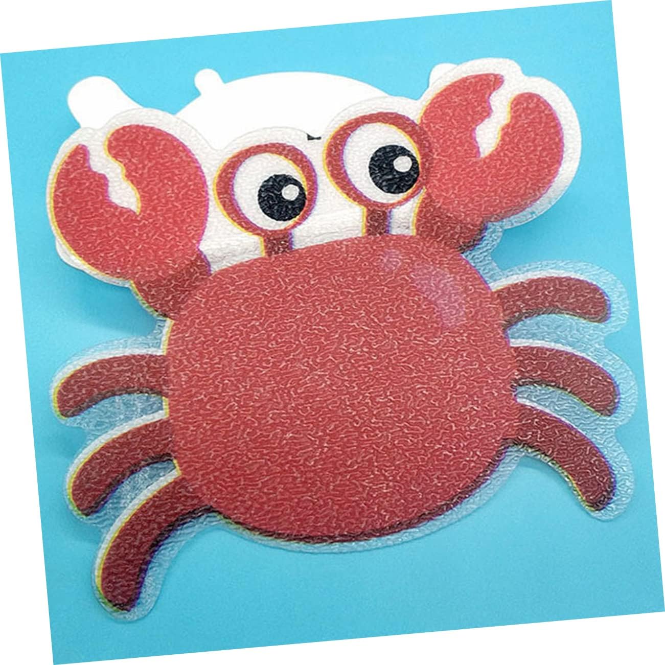 LIFKICH Non-Slip Bathroom Stickers 5pcs Cartoon Crab Design